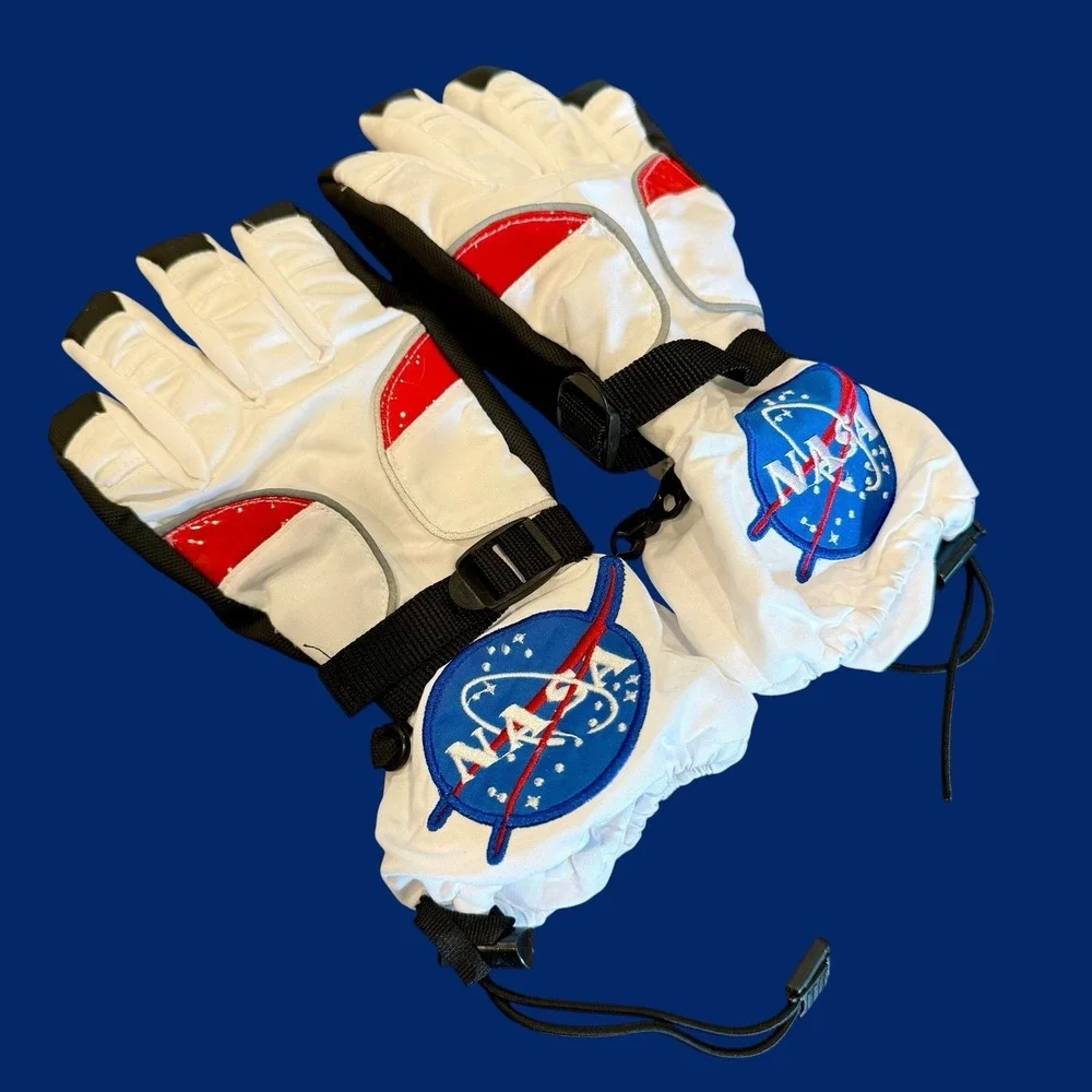 NASA Aeromax Jr Astronaut Backpack With patches and Gloves (Helmet NOT Included)